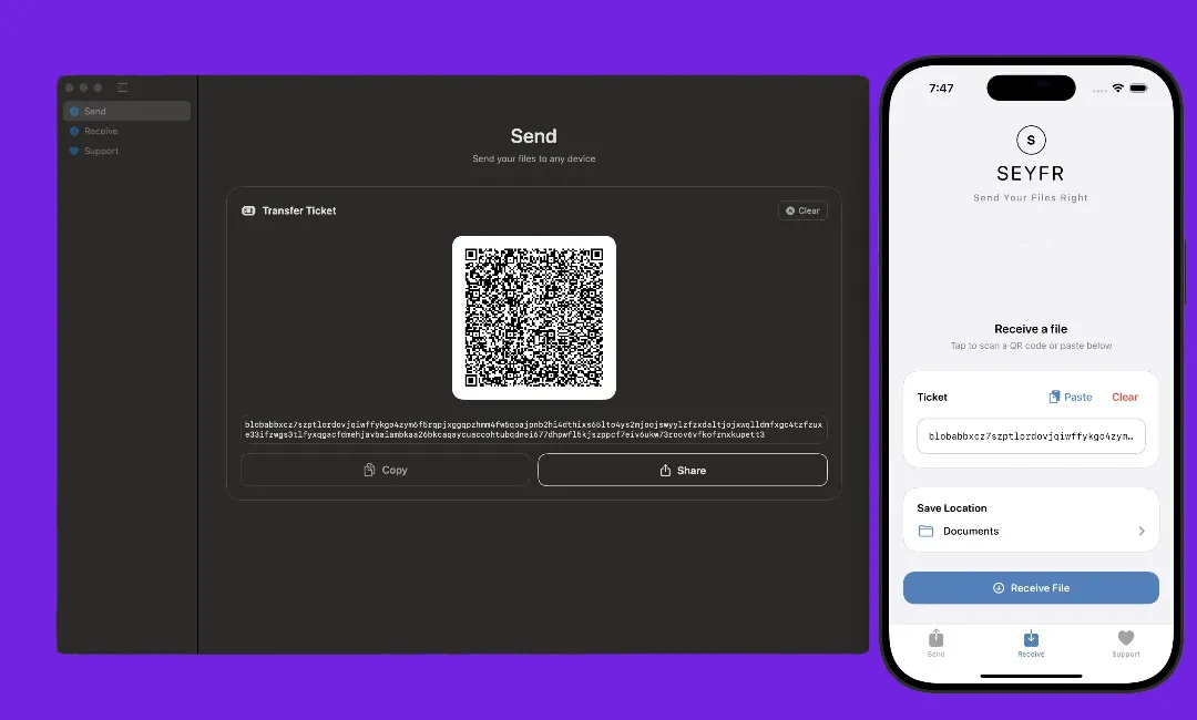 Screenshot of SEYFR