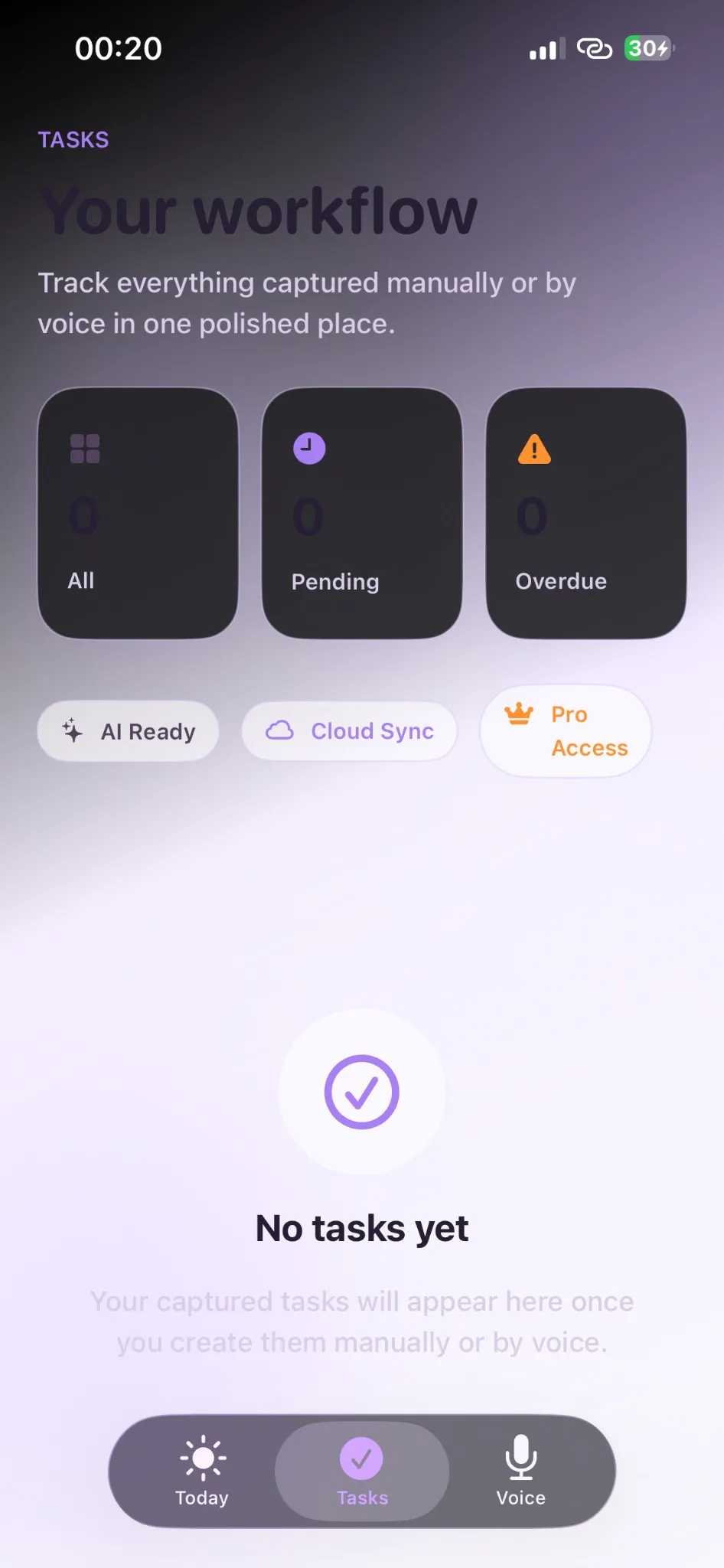 Screenshot of Nexora AI
