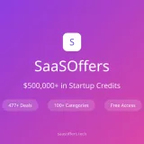 SaaSOffers: $500,000+ in Startup Credits