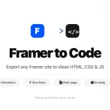 Framer Export — Convert Framer to Code in 45 Seconds
