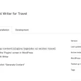 JageJobs AI Writer for Travel