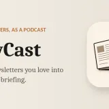 ClawCast - Your Unread Newsletters as a Podcast