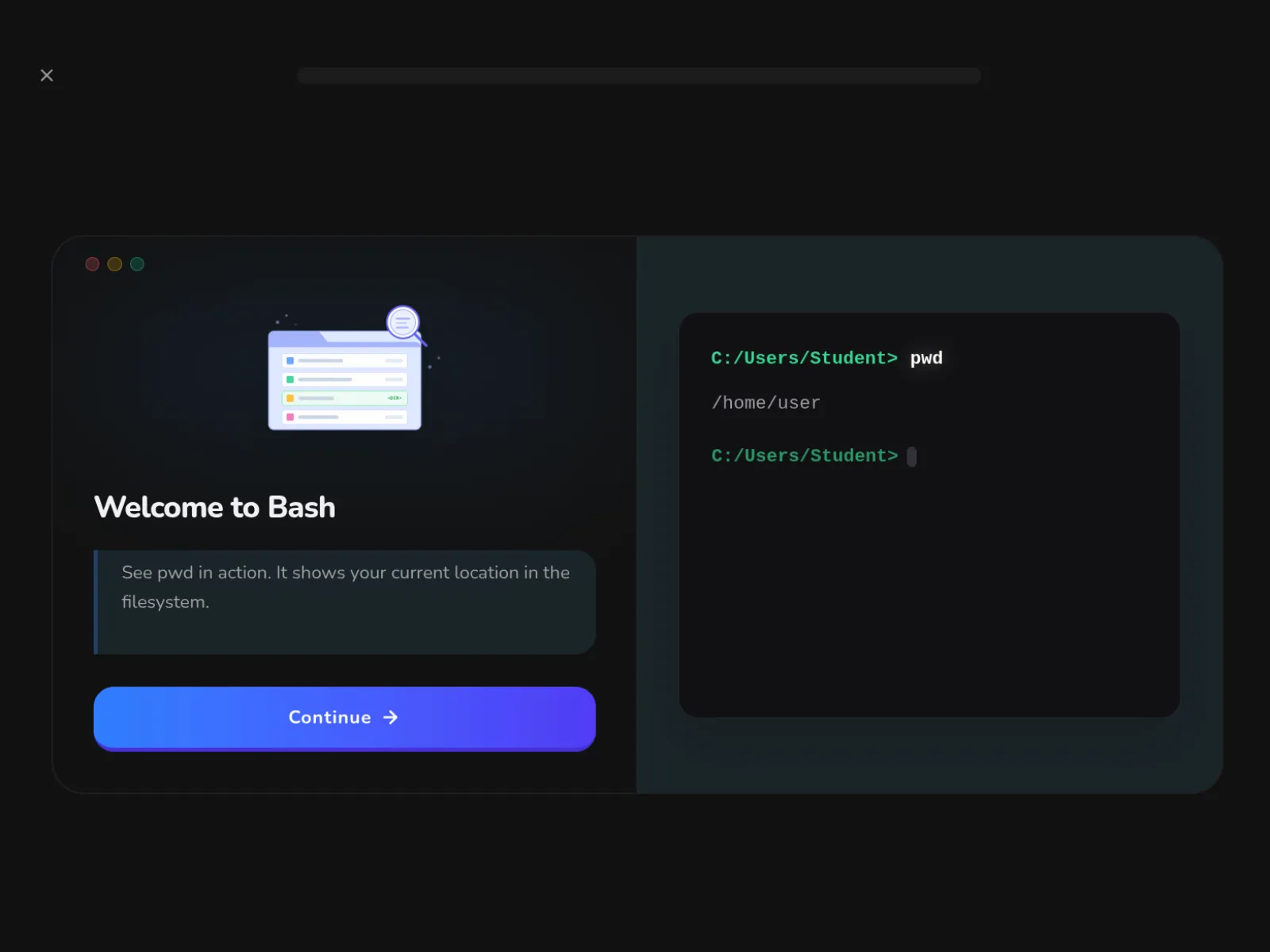 Screenshot of CMD Master