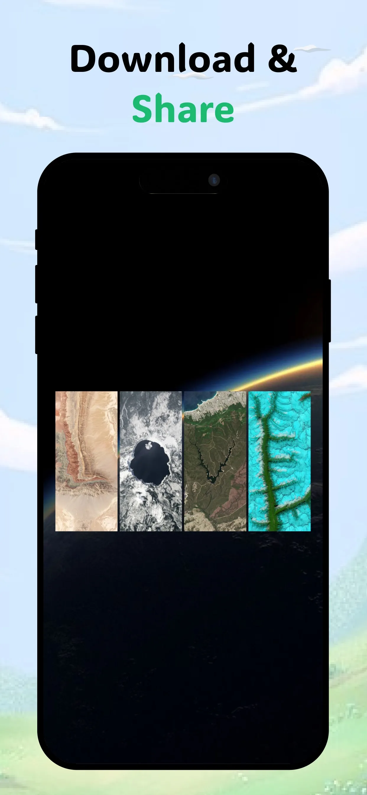 Screenshot of Name on Earth: Landsat