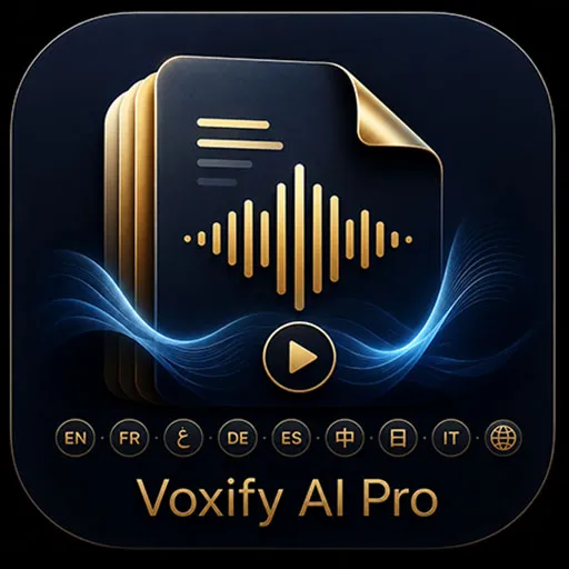 Screenshot of Voxify AI: Text to Speech TTS