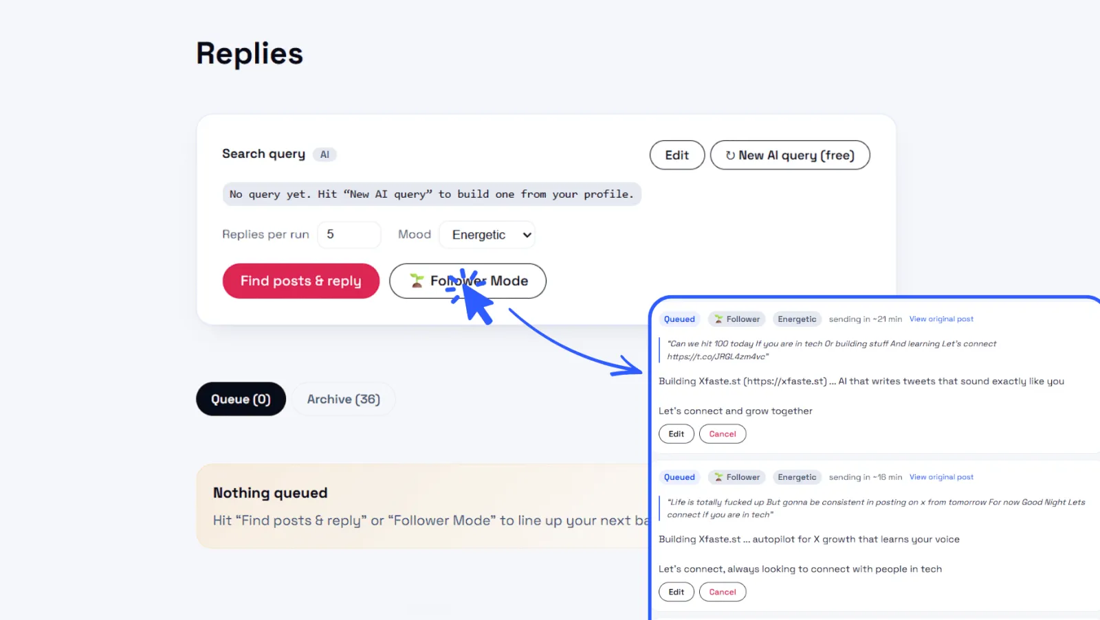 Screenshot of XFastest