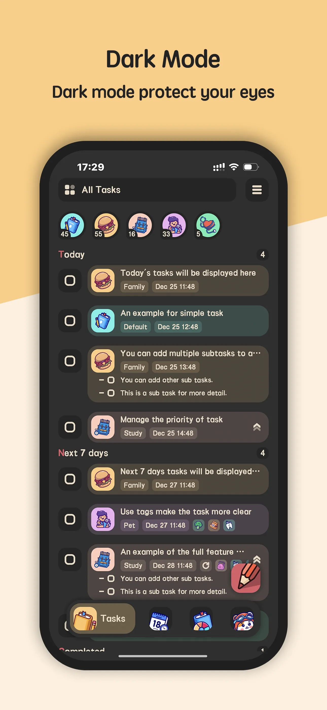 Screenshot of Meow Todo List & Task