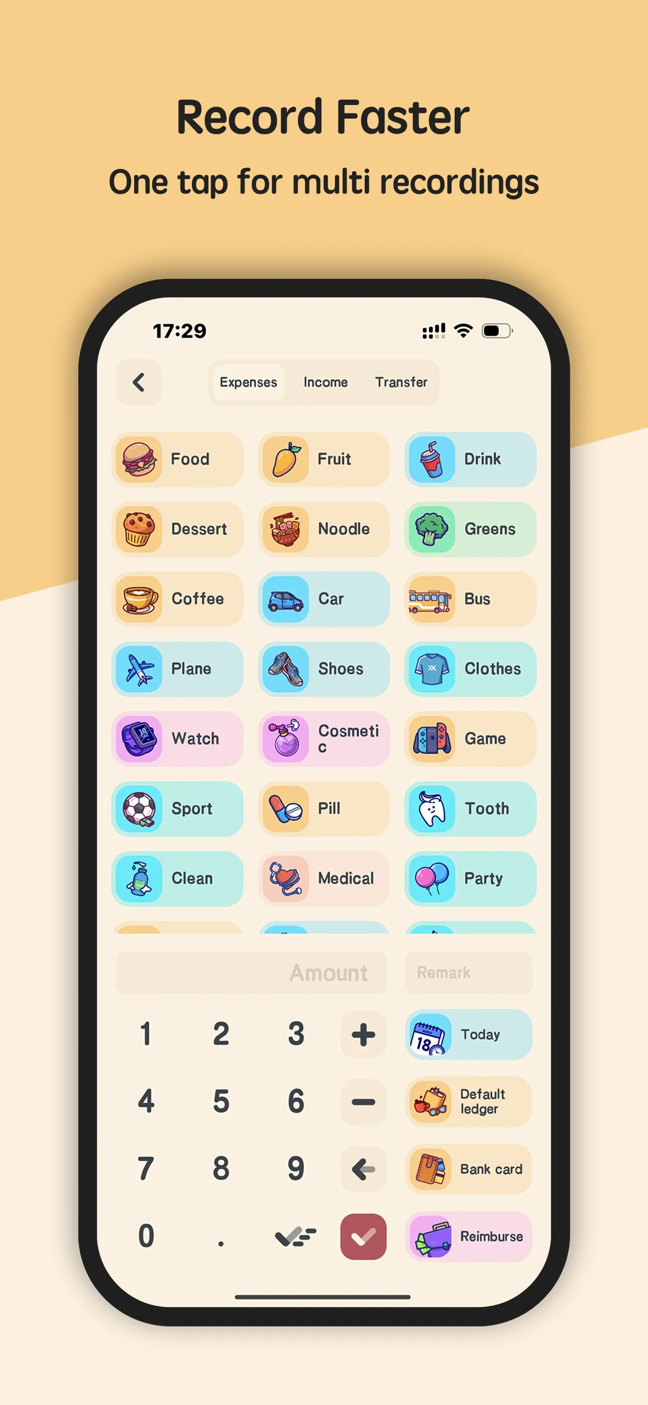 Screenshot of Meow Money Manager