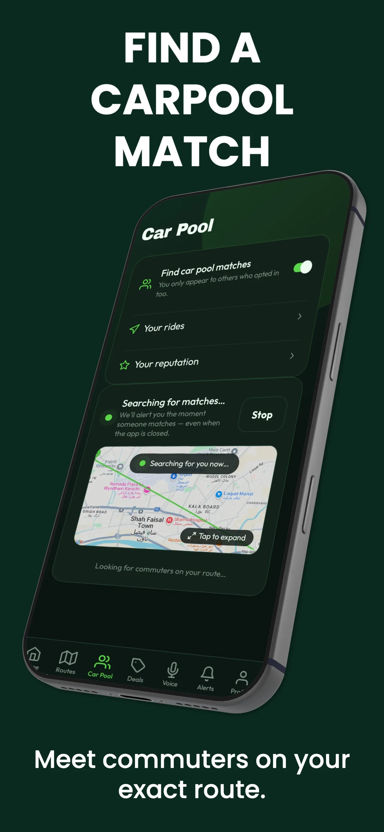 Screenshot of BoardSpy: The Daily Commute and AI Search