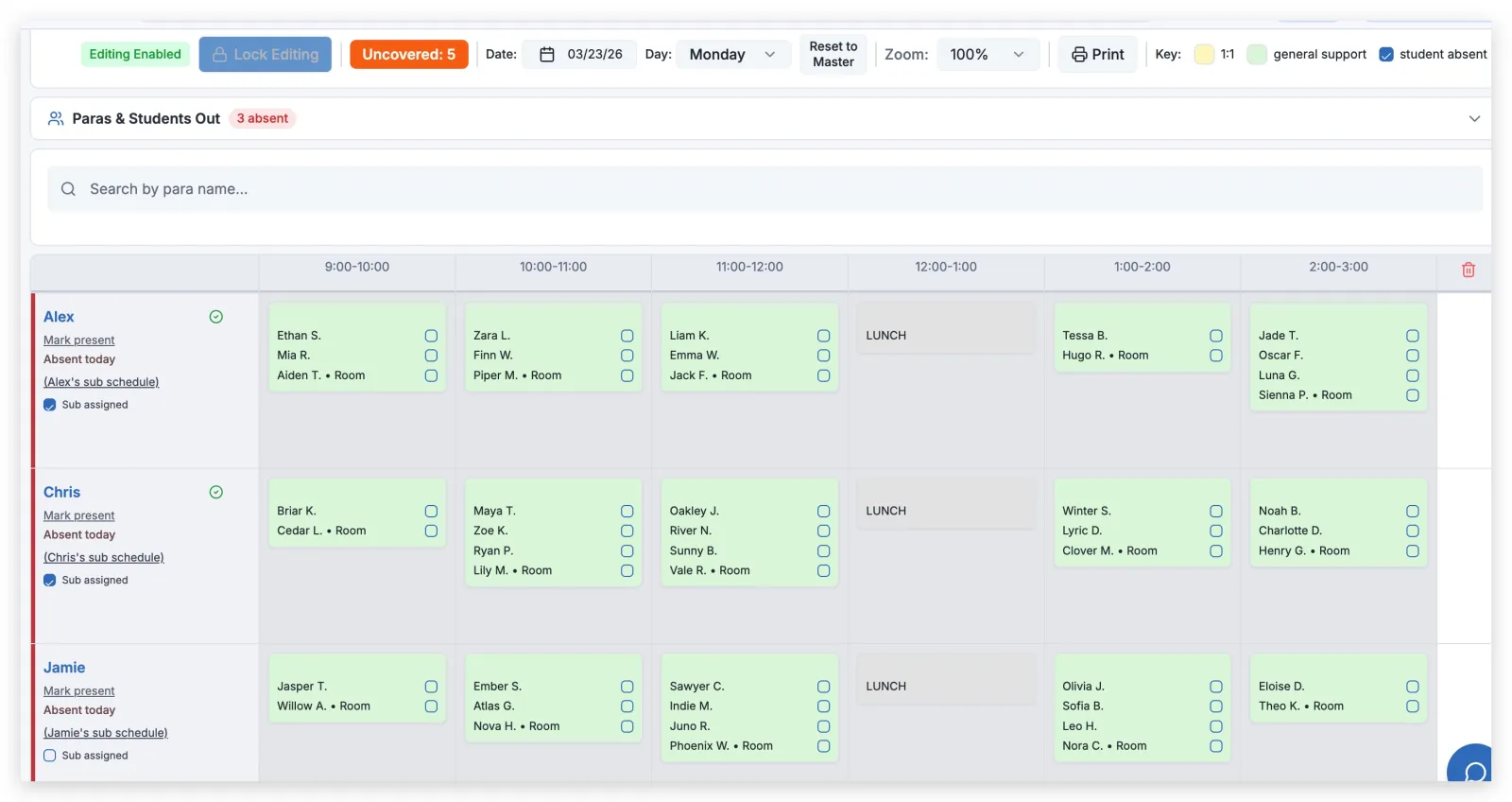 Screenshot of ParaFlowTool